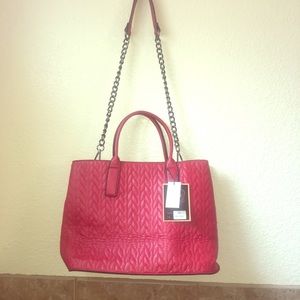 New Diophy red handbag
